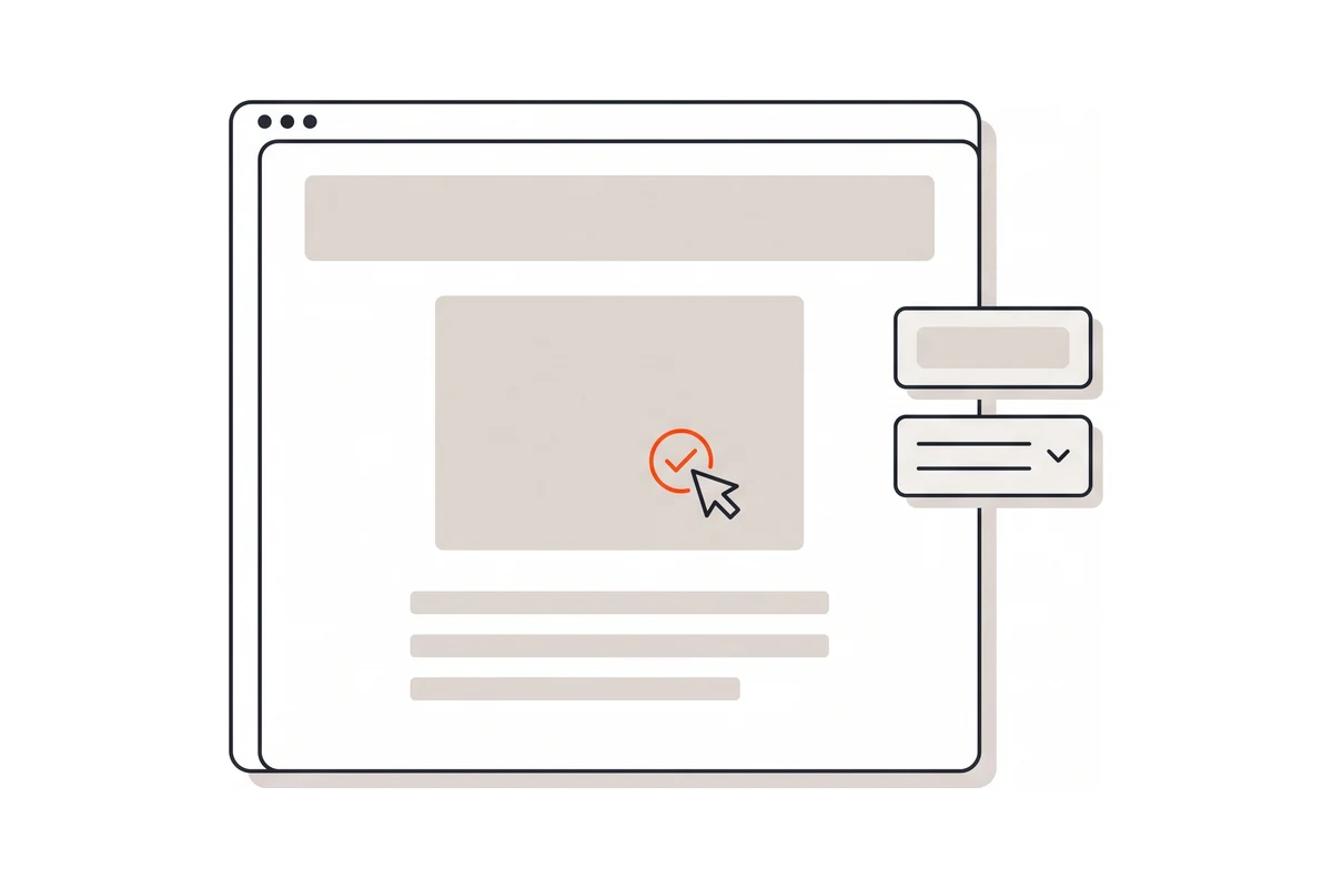 Design & Validation — illustration de l'étape